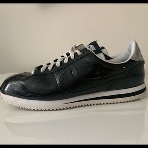 Men’s Nike Patten leather Cortez shoes, size 10